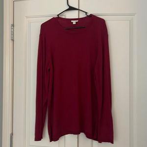 J.Jill Burgundy sweater